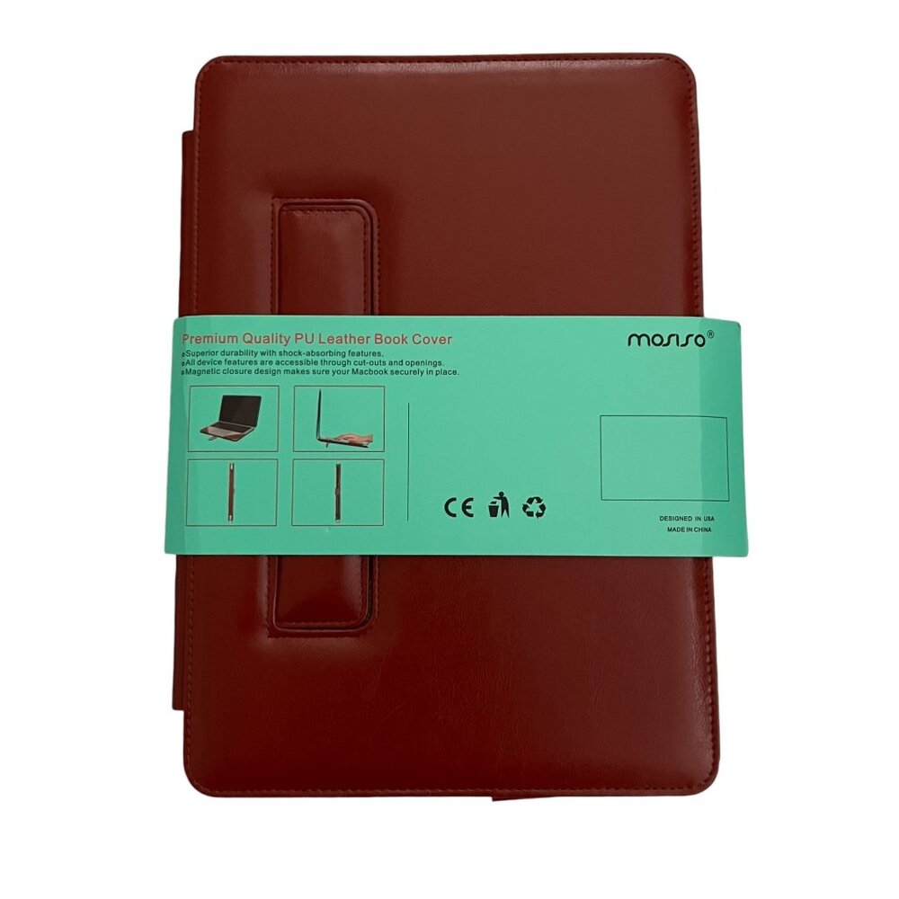 NWT Mosiso Premium Quality PU Leather Cover Stand MacBook Air/Pro 13" SE… - Picture 2 of 8